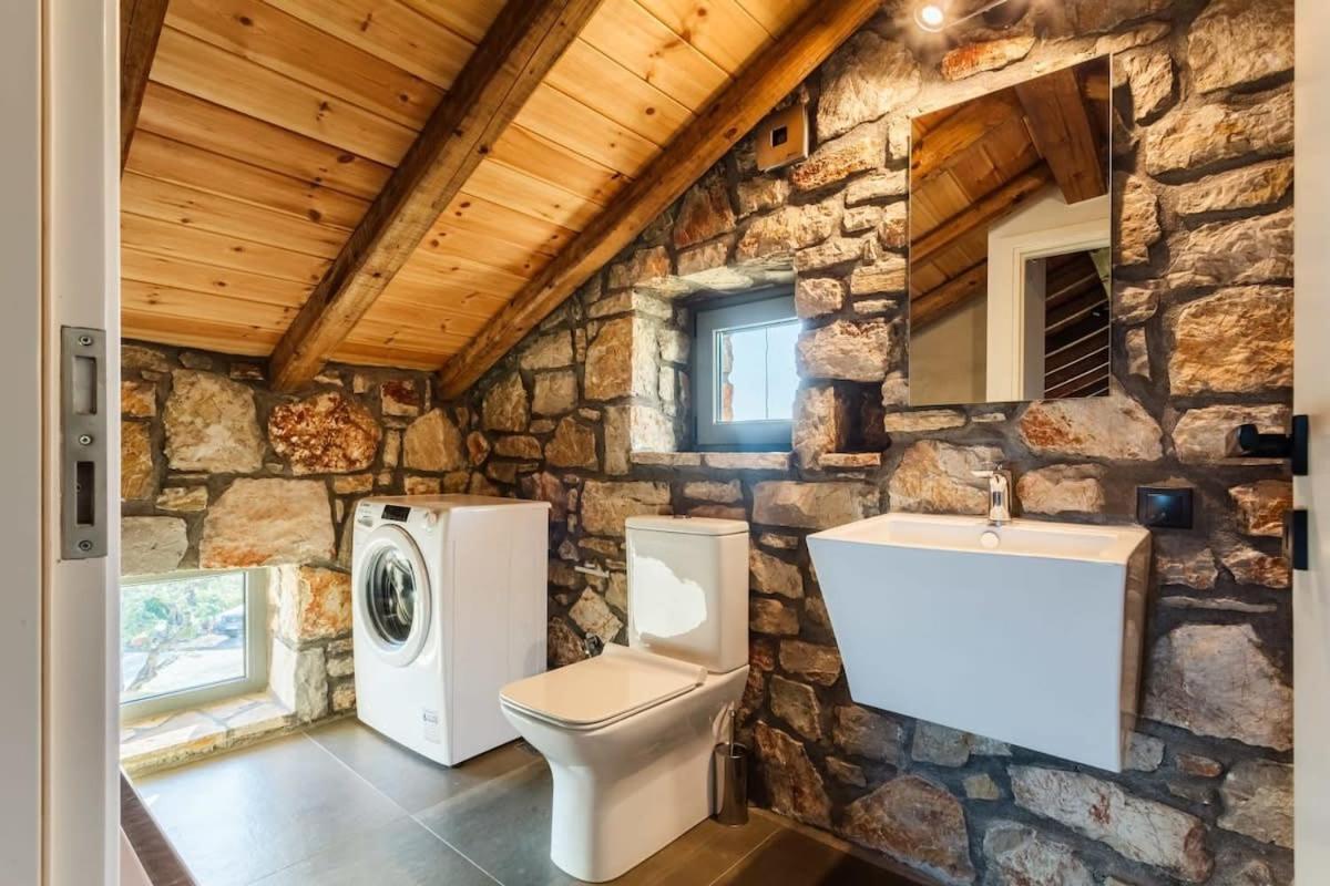Gerakada Exclusive-Seaview Villa With Private Pool Koroni  Bagian luar foto